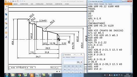 programacion de torno cnc ejemplo|programación de cnc.